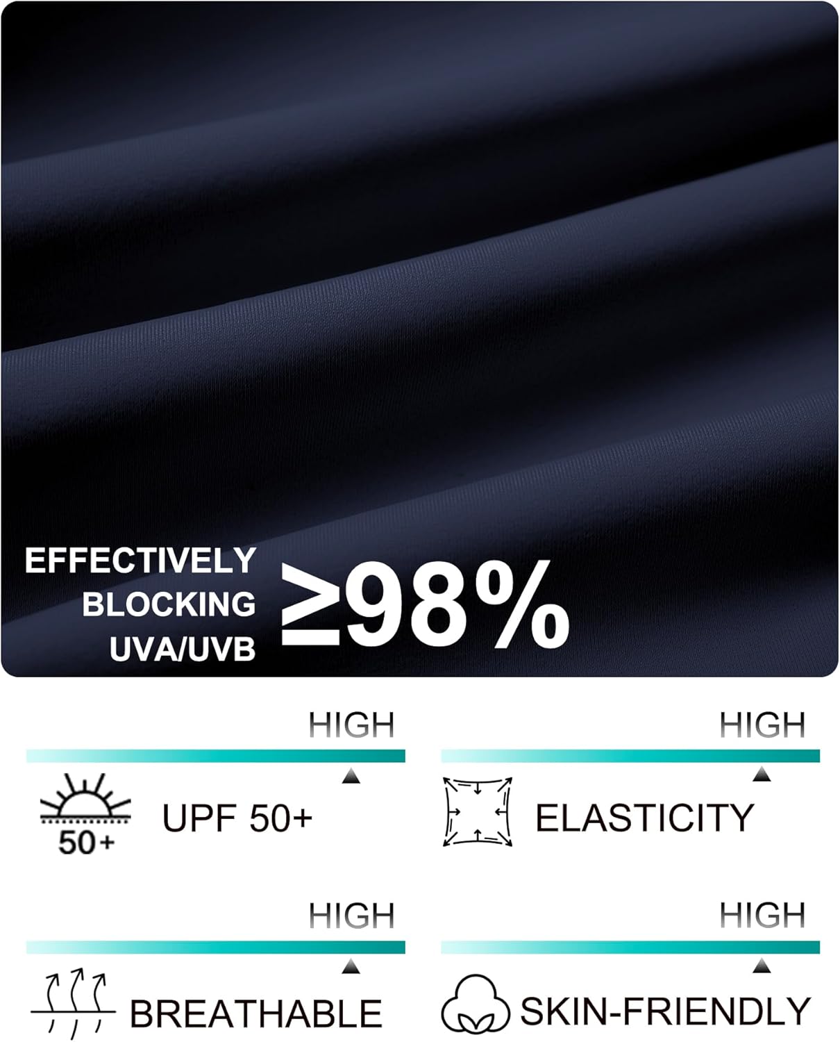 Women's Swim Shorts High Waisted Bathing Suit Bottoms Swimwear Boyshort Swimming Swimsuit Board Shorts - Image 5