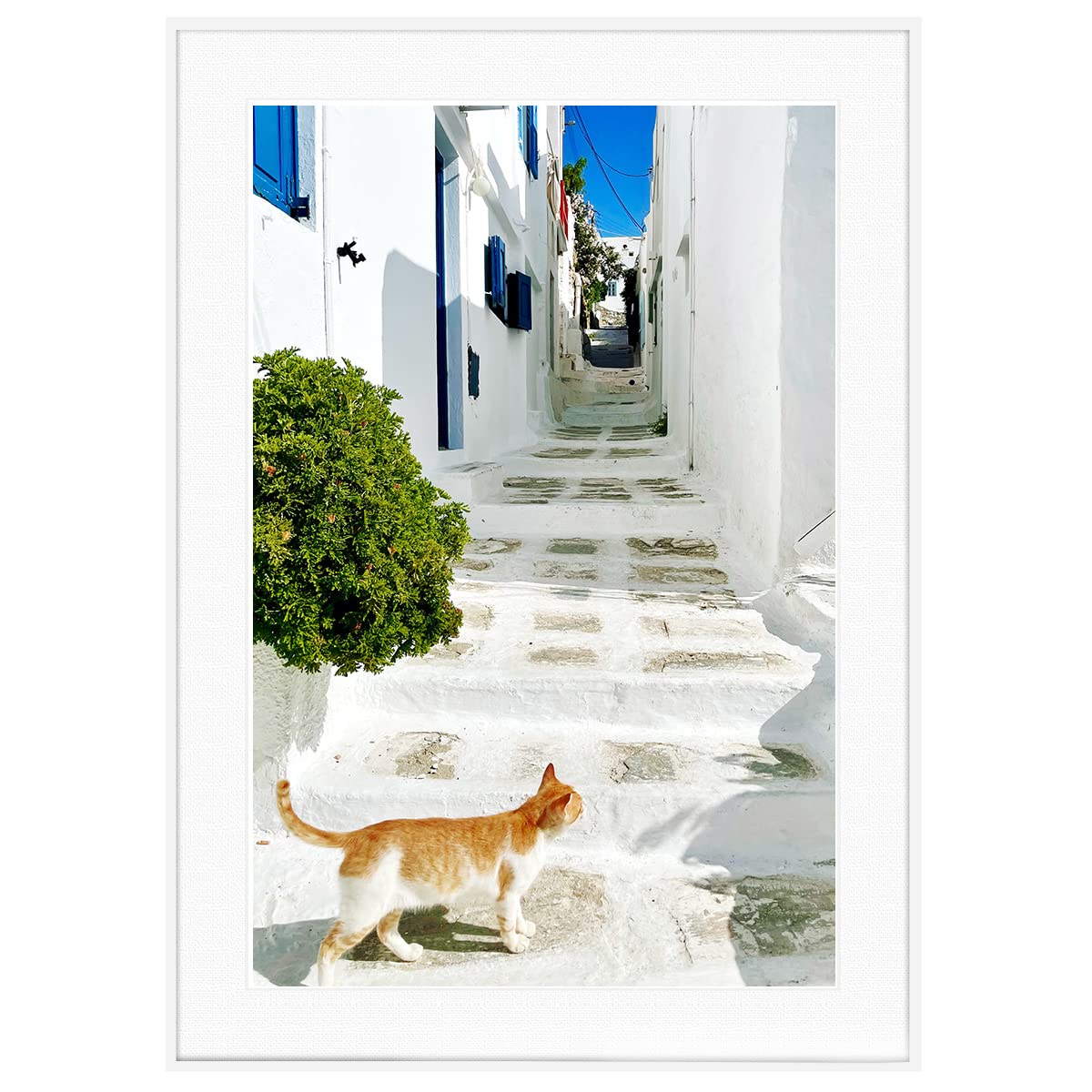油彩 サントリニ島 約63x53cm 2022 サントリーニ / Santorini 45.5