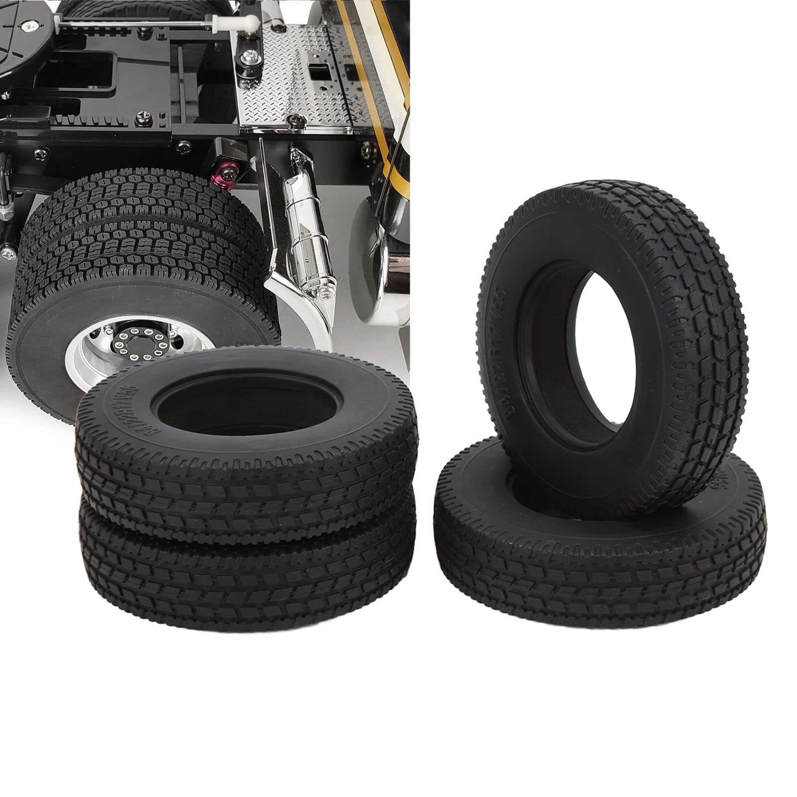 タミヤ1/14トレーラーヘッドタイヤ タミヤ1/14トレーラーヘッドタイヤ