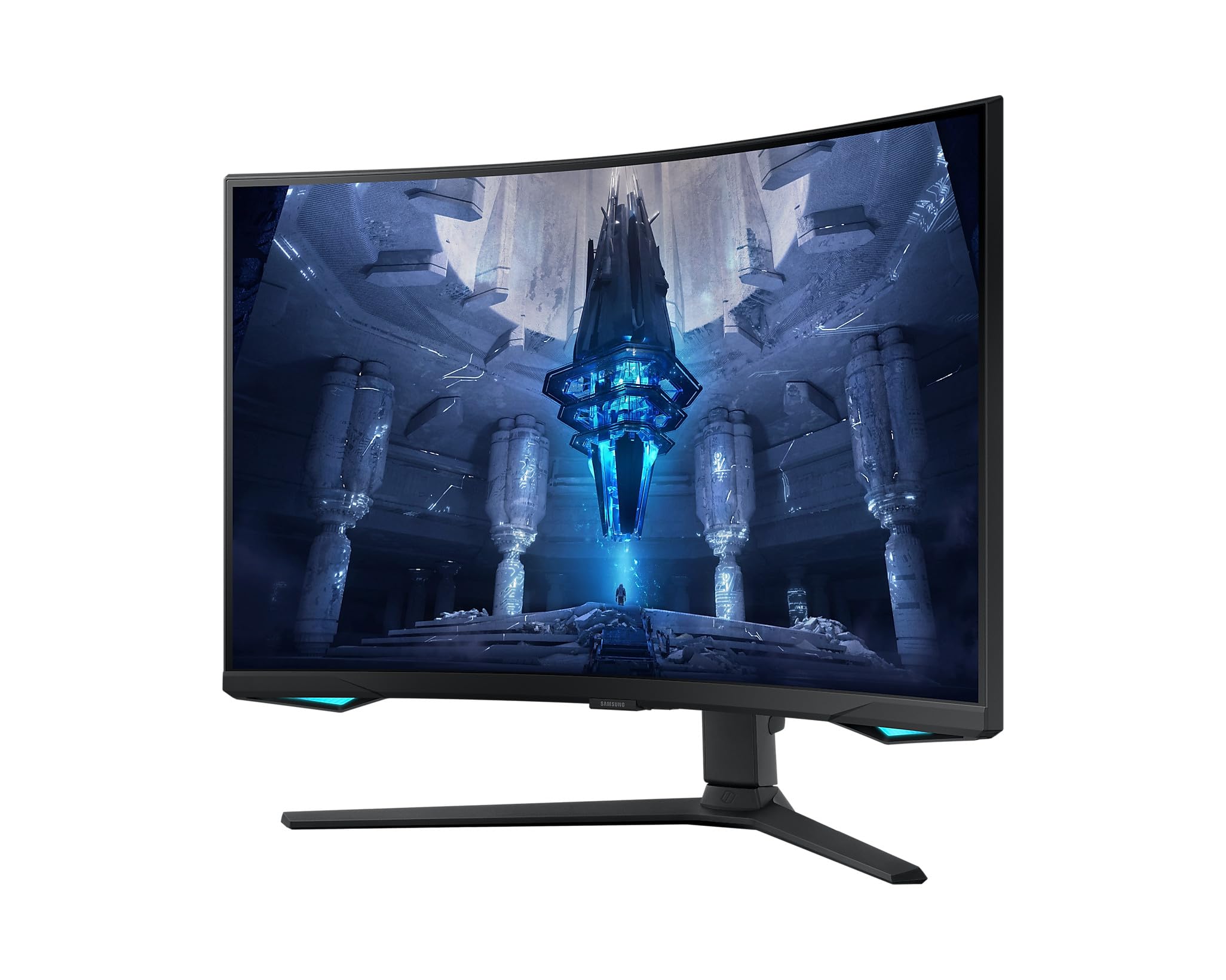 Samsung Monitor Gaming Odyssey Neo G7 (S32BG750), Curvo (1000R), 32'', 3840x2160 (UHD 4K), Mini-LED, HDR2000, VA,165 Hz, 1 ms (GtG), Freesync Premium Pro, HDMI, USB, Display Port, Ingresso Audio, HAS
