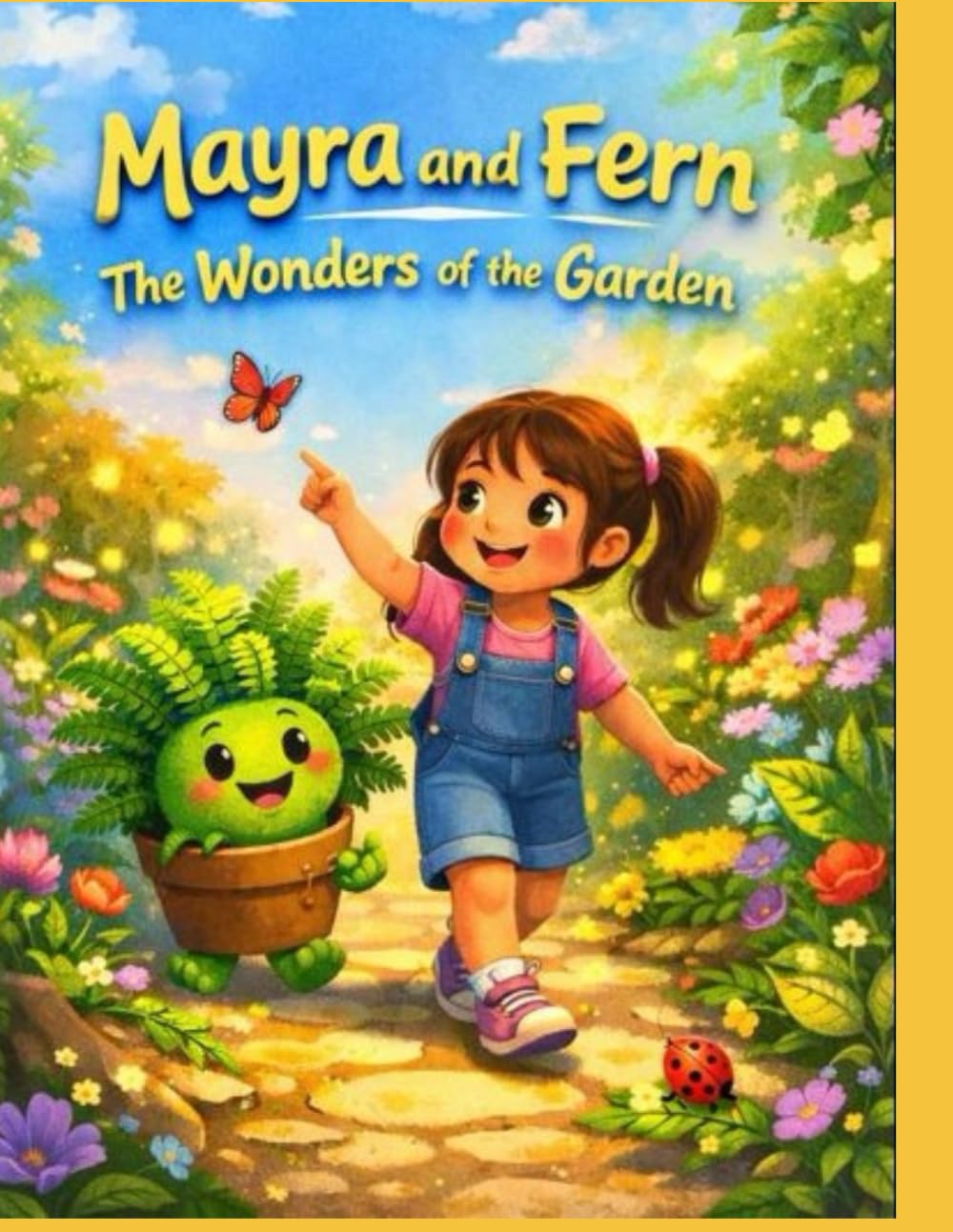 Mayra, Fern, and the Wonders of the Garden: The ultimate nature colouring and story book