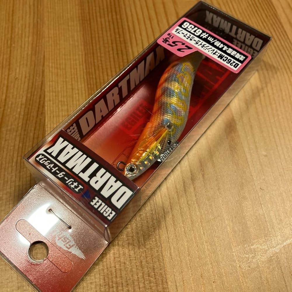 ダートマックス 　3.5号 オレンジタイガーカモマーブル エギリー ダートマックス 3.5号 D26CM オレンジタイガーカモ