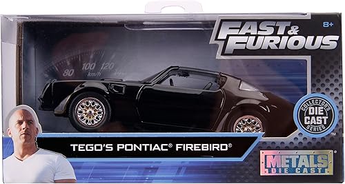 Miniatura 6 de Jada Fast & Furious Tego's Pontiac Firebird 132 - Coches fundidos a presión, juguetes para niños y adultos