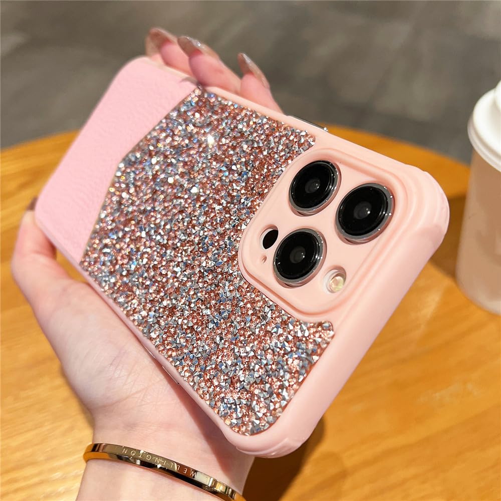 Coque antichoc iPhone 12 Pro ENILSA évite les rayures étui silicone rose souple - 7