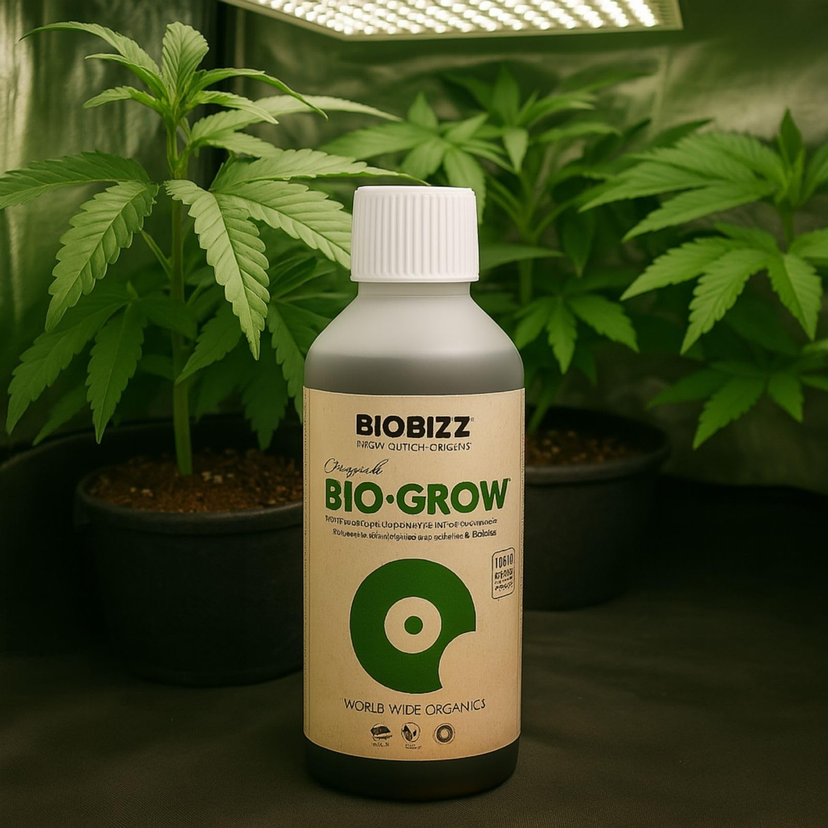Weedness BioBizz Bio Grow 10 litrów – naturalny nawóz do uprawy pomidorów w płynie orchidee bonsai organiczny NPK