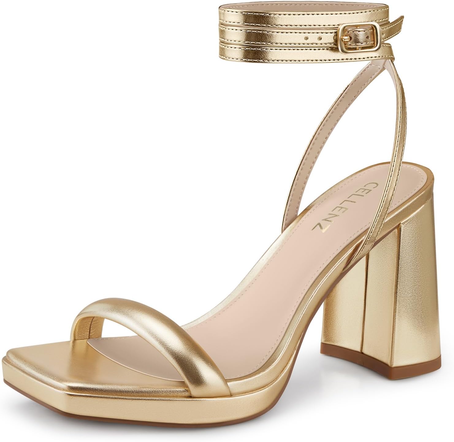 Women Chunky Platform Heels - Comfortable Dressy Shoes