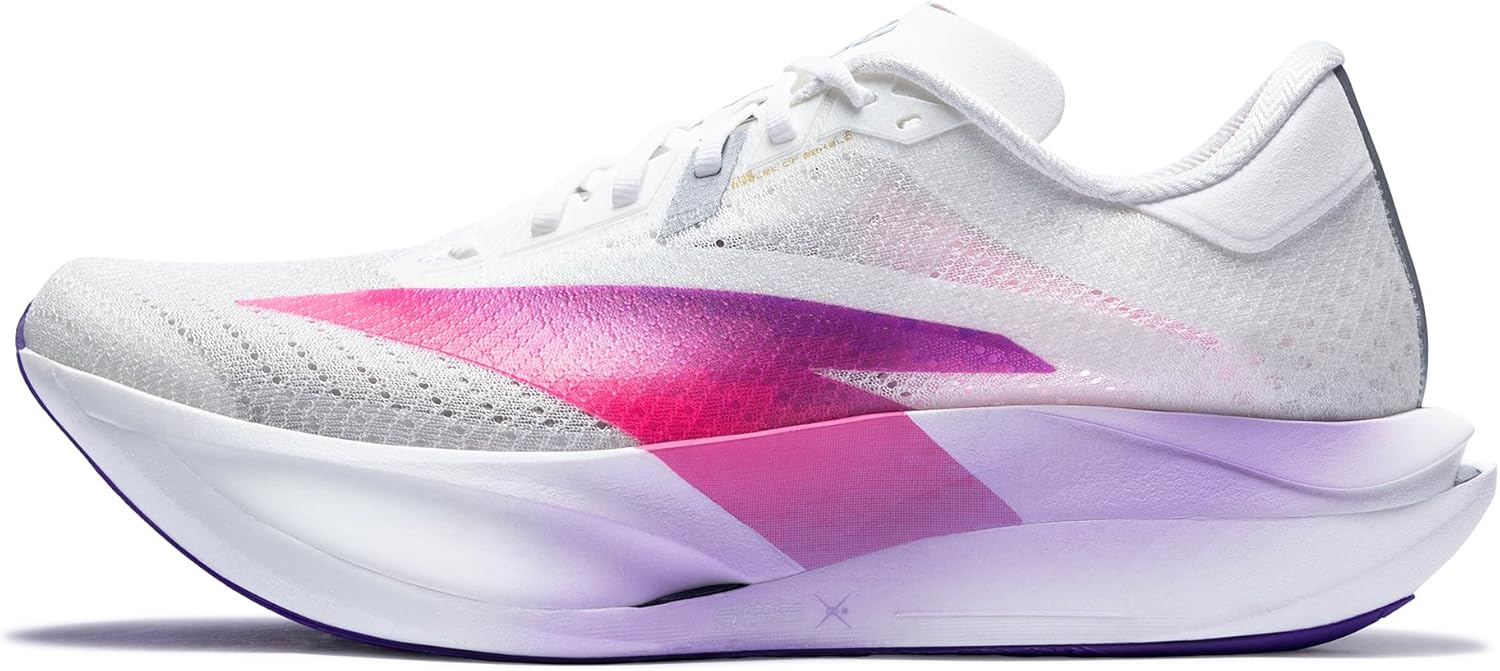 ANTA C202 7 Men’s Long-Distance Performance Running Sneakers, Marathon Carbon-Plate Design, Breathable Mesh & TPU Upper