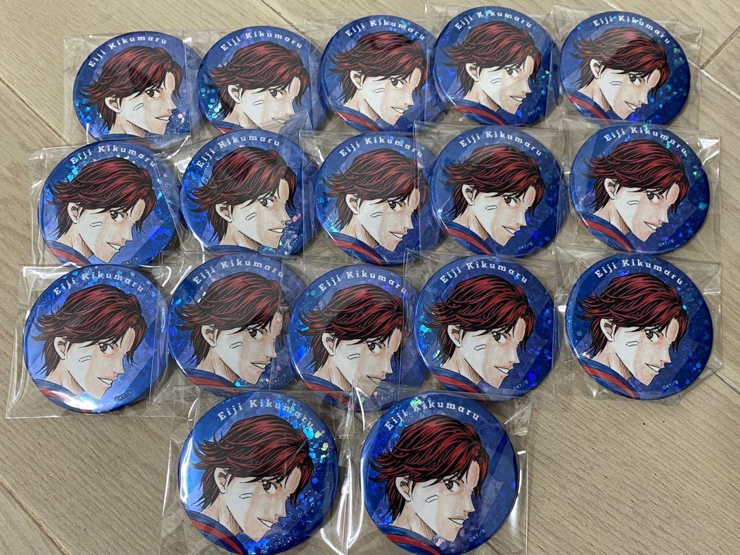 新テニスの王子様 キラキラ缶バッジ テニソニ 菊丸 FEEL MEE：新商品情報が到着！【新テニスの王子様 キラキラ缶バッジ –U