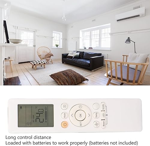 Miniatura 2 de RG10L1 C2HS BGEF Control remoto de aire acondicionado, reemplazo universal del control remoto de CA para la serie Midea