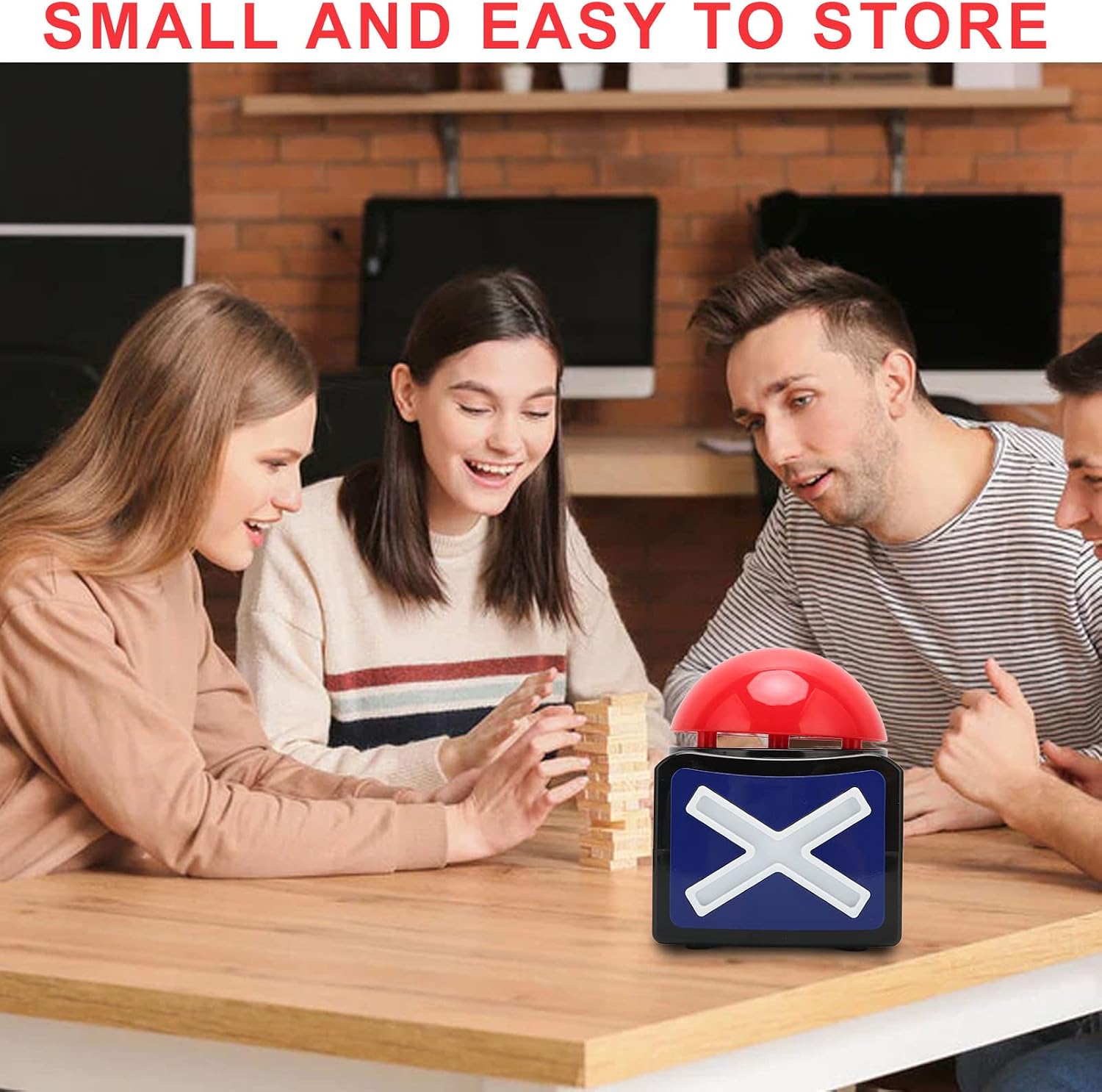 Learning Resources Answer Buzzers,Game Answer Buzzers Beep, Family Game Night,Loudly Small Portable Game Show Buzzers for Kids Adult Birthday Parties Holiday