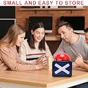 Sound Game Buzzer, Red Buzzer with Light for Trivia Game Show, Answer Buzzer for Kids Adults Birthday Party Holiday gallery image