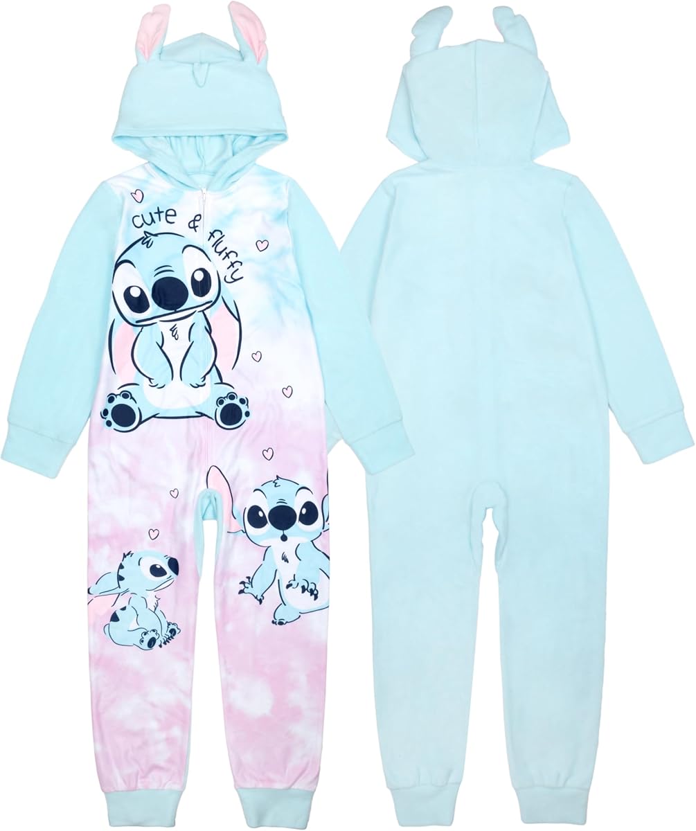 Disney - Manta unisex con capucha, pijama cómodo, suave y lindo para niños