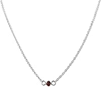 Vista 82 de Gargantilla de piedra natal – Regalo de cumpleaños, regalo para niña, mujer, amiga, hija, esposa, mamá, ella, joyas de piedras preciosas para uso