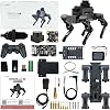 Yahboom ROS2 Robot Dog, Equipped with Raspberry Pi 5, AI Model, Voice Recognition, Physical Intelligence, OpenCV Compatible, Programmable Bionic Quad Walking DOGZILLA S1 with Pi 5-4G-AlumBox
