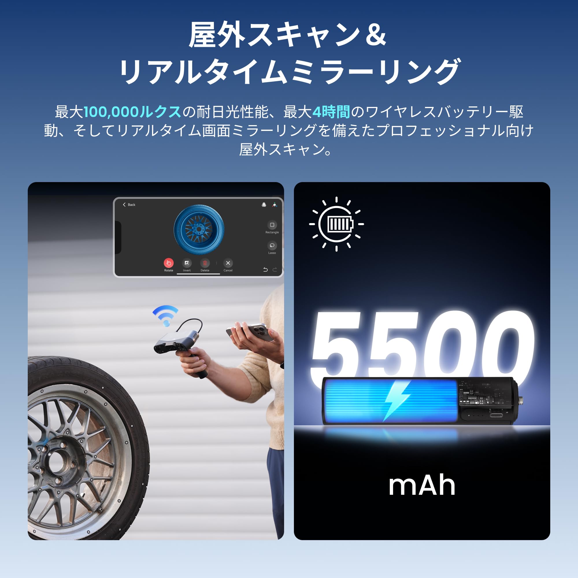 Amazon.co.jp: Revopoint POP 4 3Dスキャナー プレミアムセット & 3D