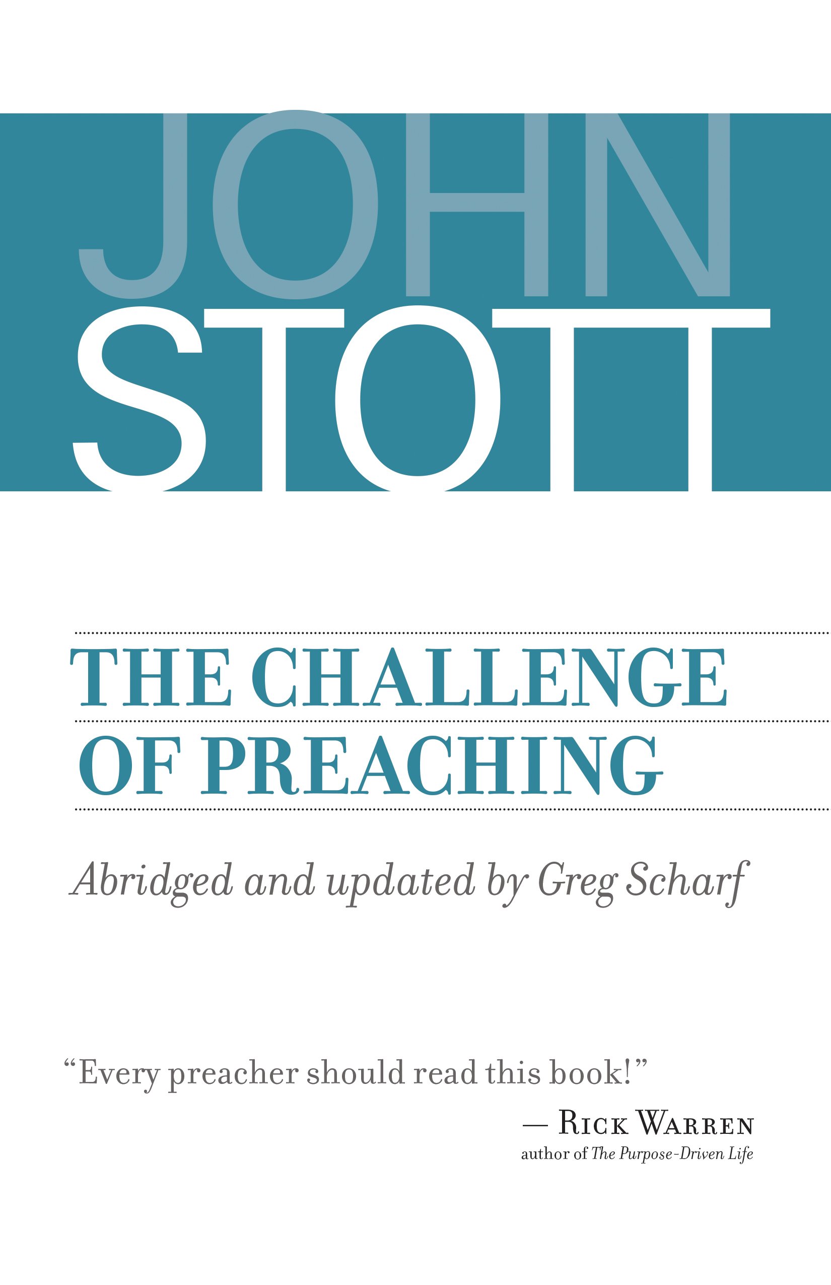 Buy The Challenge of Preaching โ BookShops.in