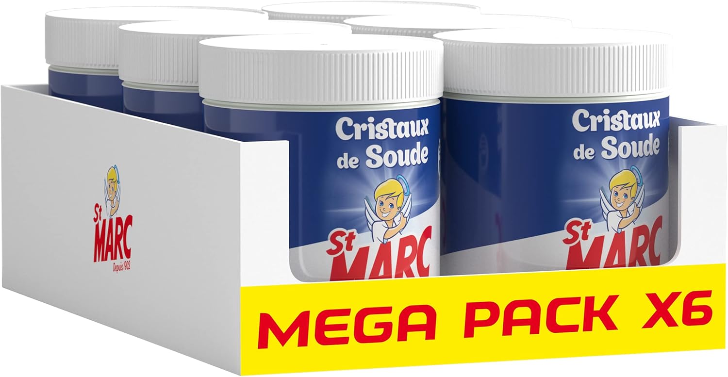 St Marc Cristaux de Soude Nettoyant Multi-Usage 100% d'Origine