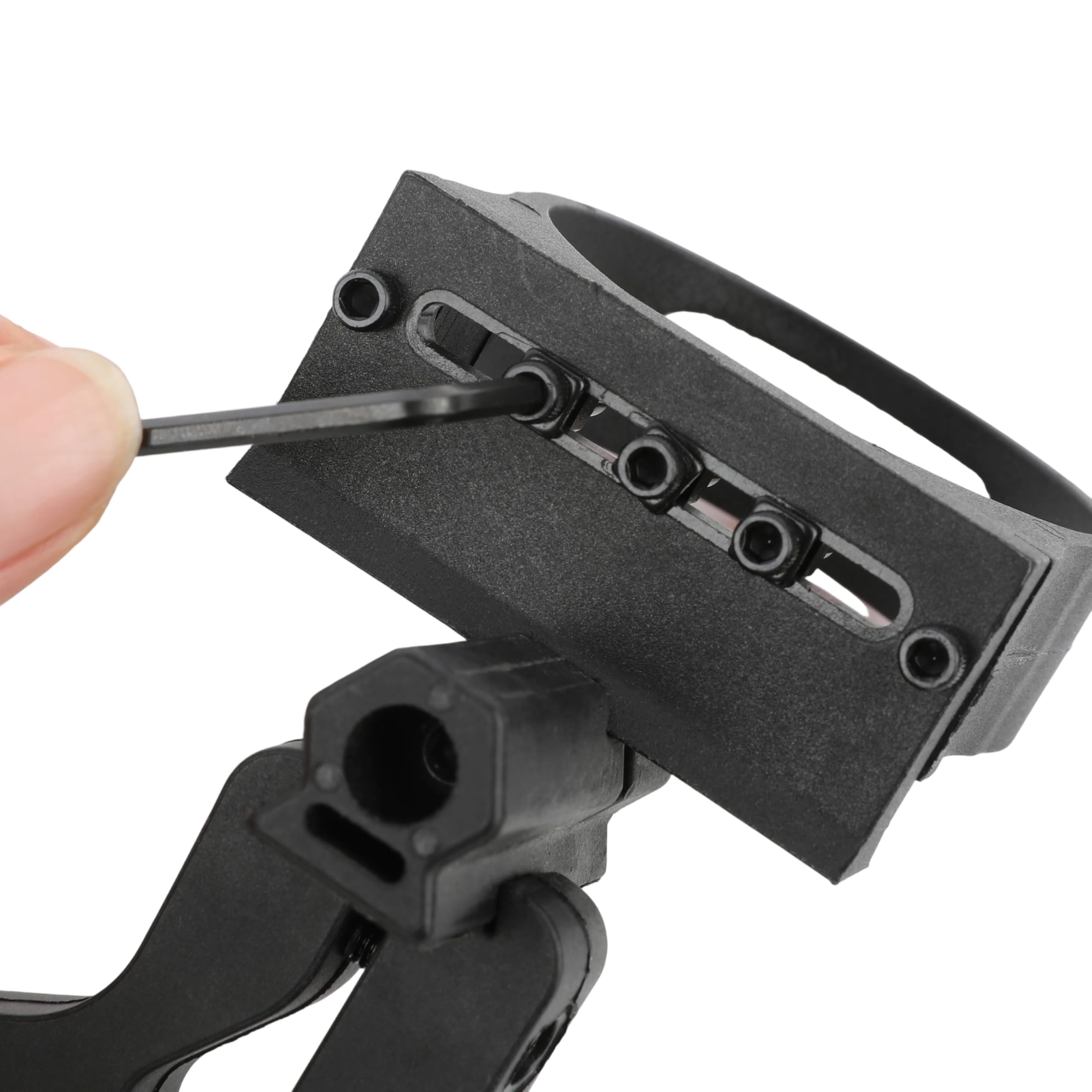 SHARROW Mirino per Arco Compound 3 Pin Bow Sight Micro Regolabile Alluminio Accessori Caccia