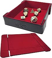 Vista 1 de Forged Dice Co. Bandeja plegable magnética de 6 pulgadas para dados – Bandeja plegable portátil para usar como bandeja de dados DND, bandeja