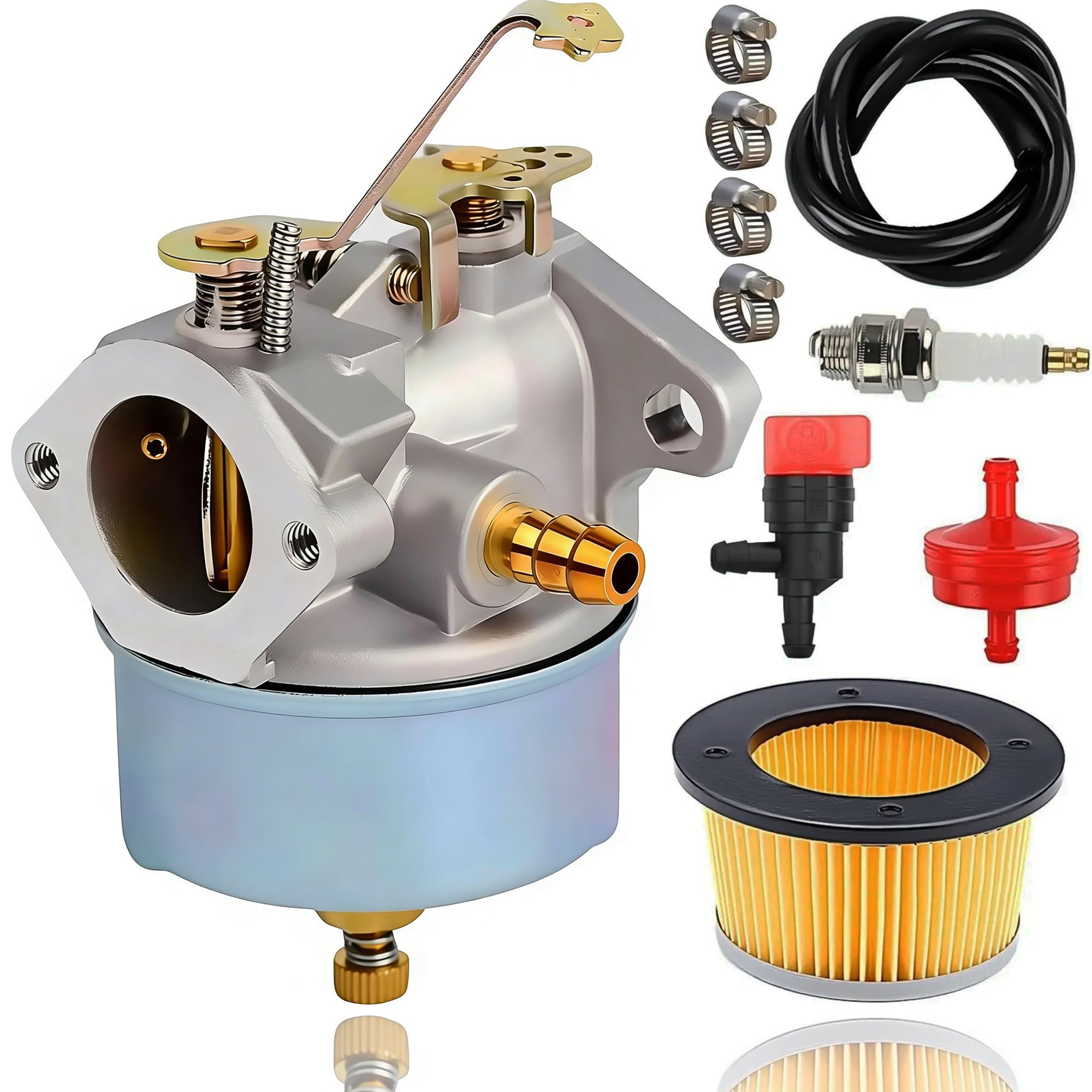 Amazon.com: Carburetor Kit for Tecumseh 5HP 6HP Engines
