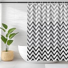 TIKABC Shower Curtain Liner, 4G PEVA Shower Liner, Plastic Peva Waterproof Shower Curtains, 72x72 inch with Grommet Holes 3 Magnetic Weights