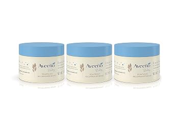 Aveeno Baby Eczema Therapy Night Time Balm, Travel Size 1 oz 28g - Pack of 3