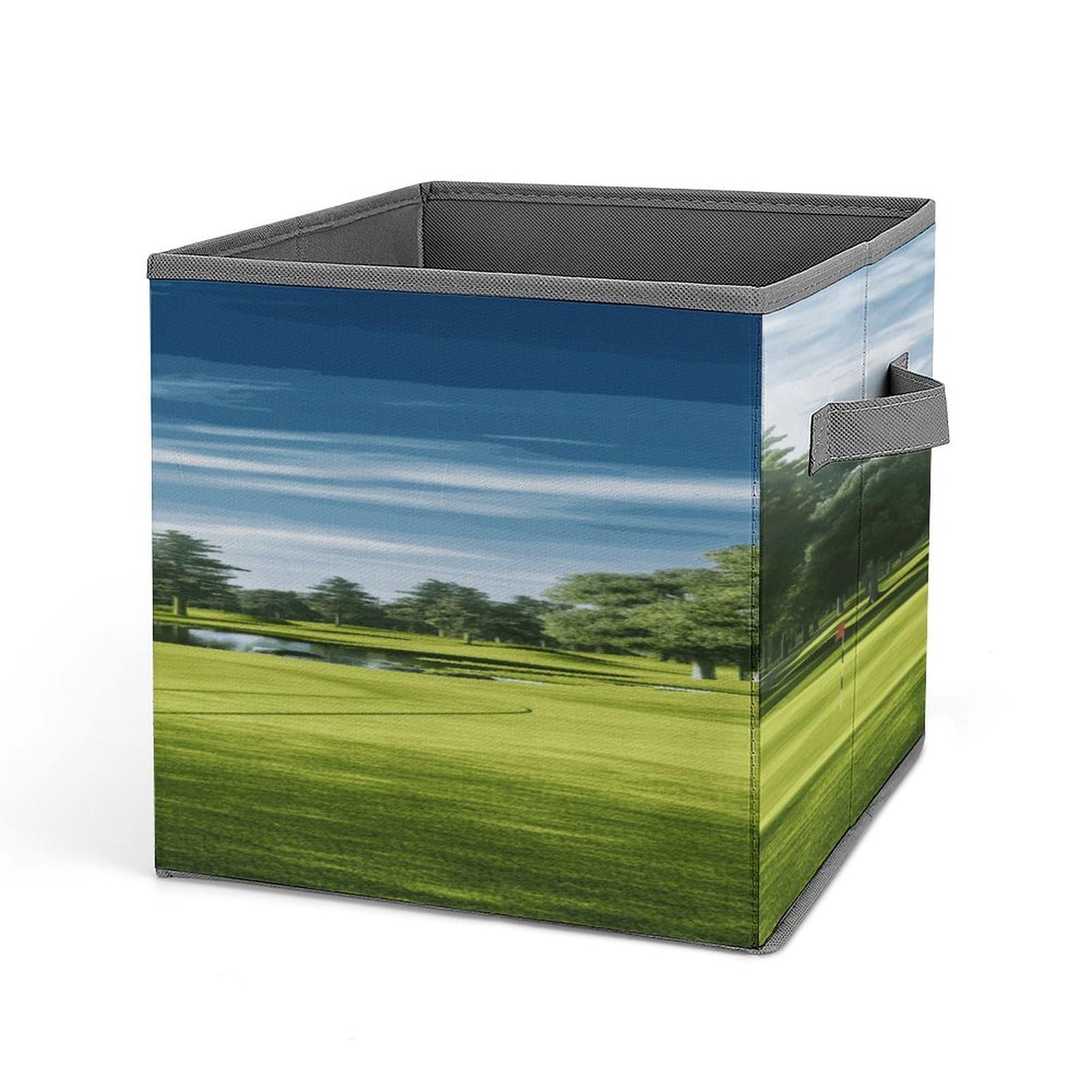 Fekiloot Style Golf Course Lawn Storage Bins Storage Baskets