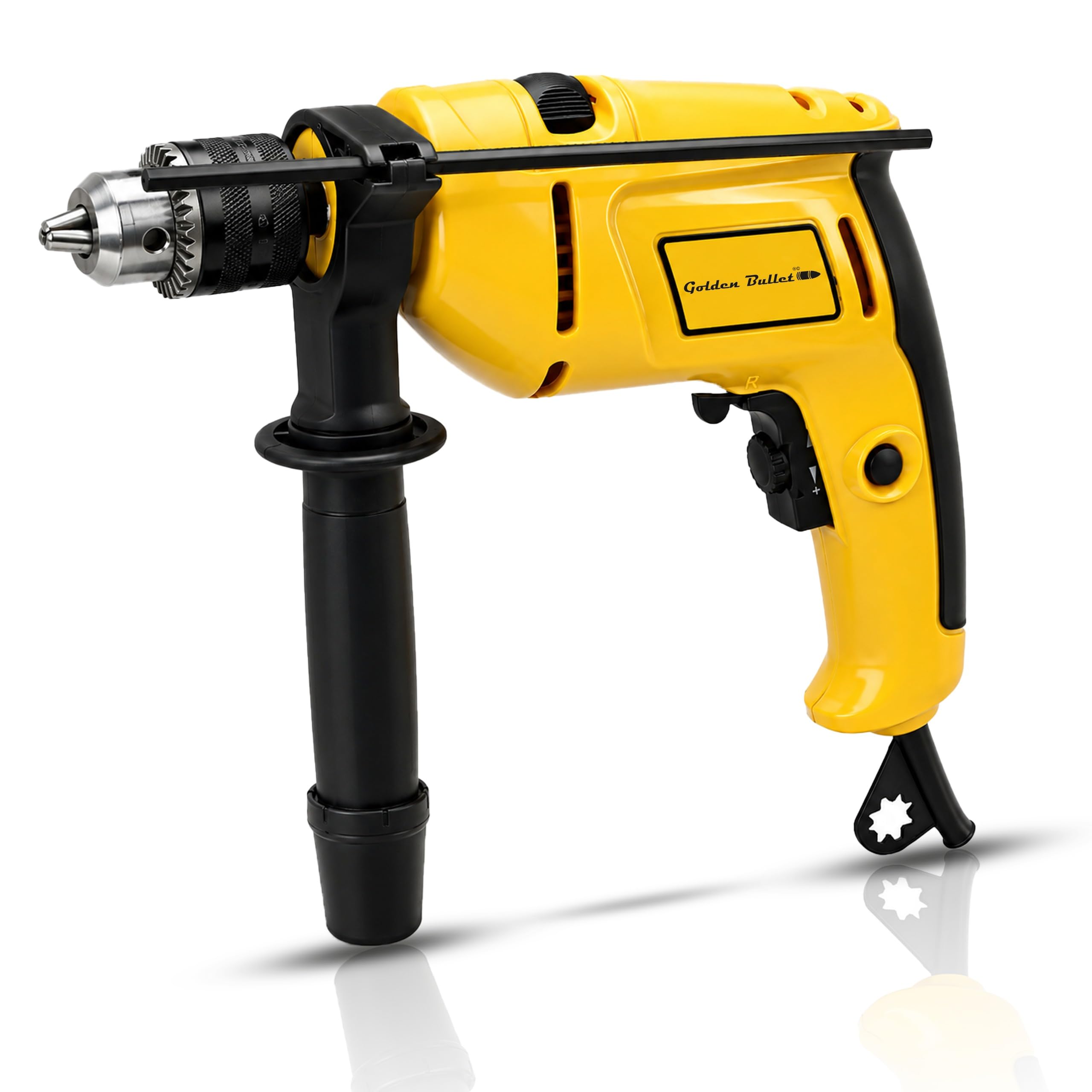 13mm Heavy Duty Electric Impact Drill Machine | 760W Motor | 0–2600 RPM Variable Speed | Forward & Reverse Function | Soft Grip Handle | 2m Power Cord | Corded Drill for Wood, Metal & Masonry-image-27