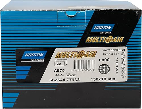 Norton Discos Soft Touch Multi Air Plus A975 P800, 20 unidades