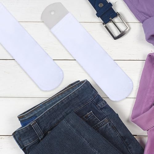 Miniatura 9 de EXCEART 2 unids Metal Straight Style Sock Jigs para impresión de sublimación de tinte prensa calor transferencia calcetines accesorios