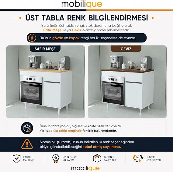 Akpinar Oven and Cooker Drawer Cabinet