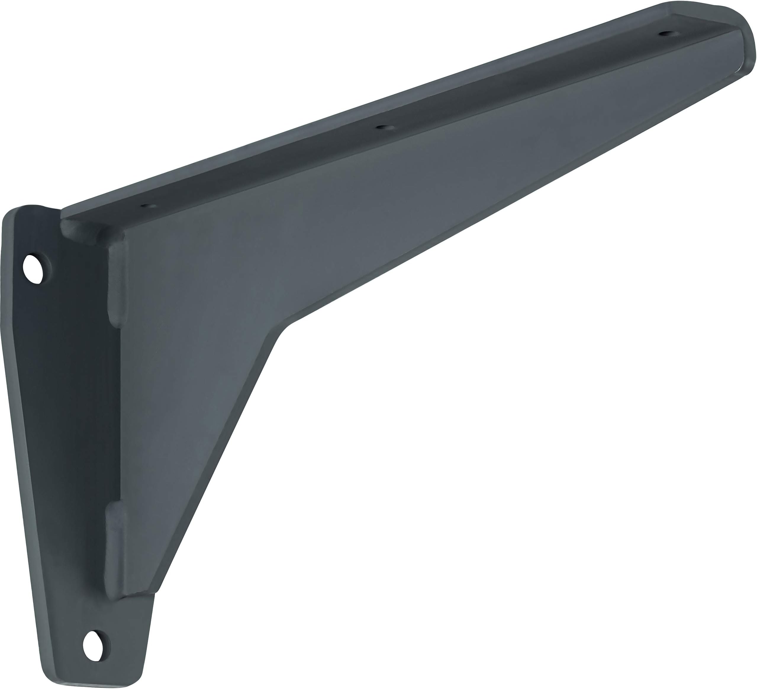 Gridwall-Regalträger Mit Lippe – 12 Metallhaken, Schwerlast, 30 Cm Länge, Für Gitterwandsysteme, Inkl. Geräuschdämpfer