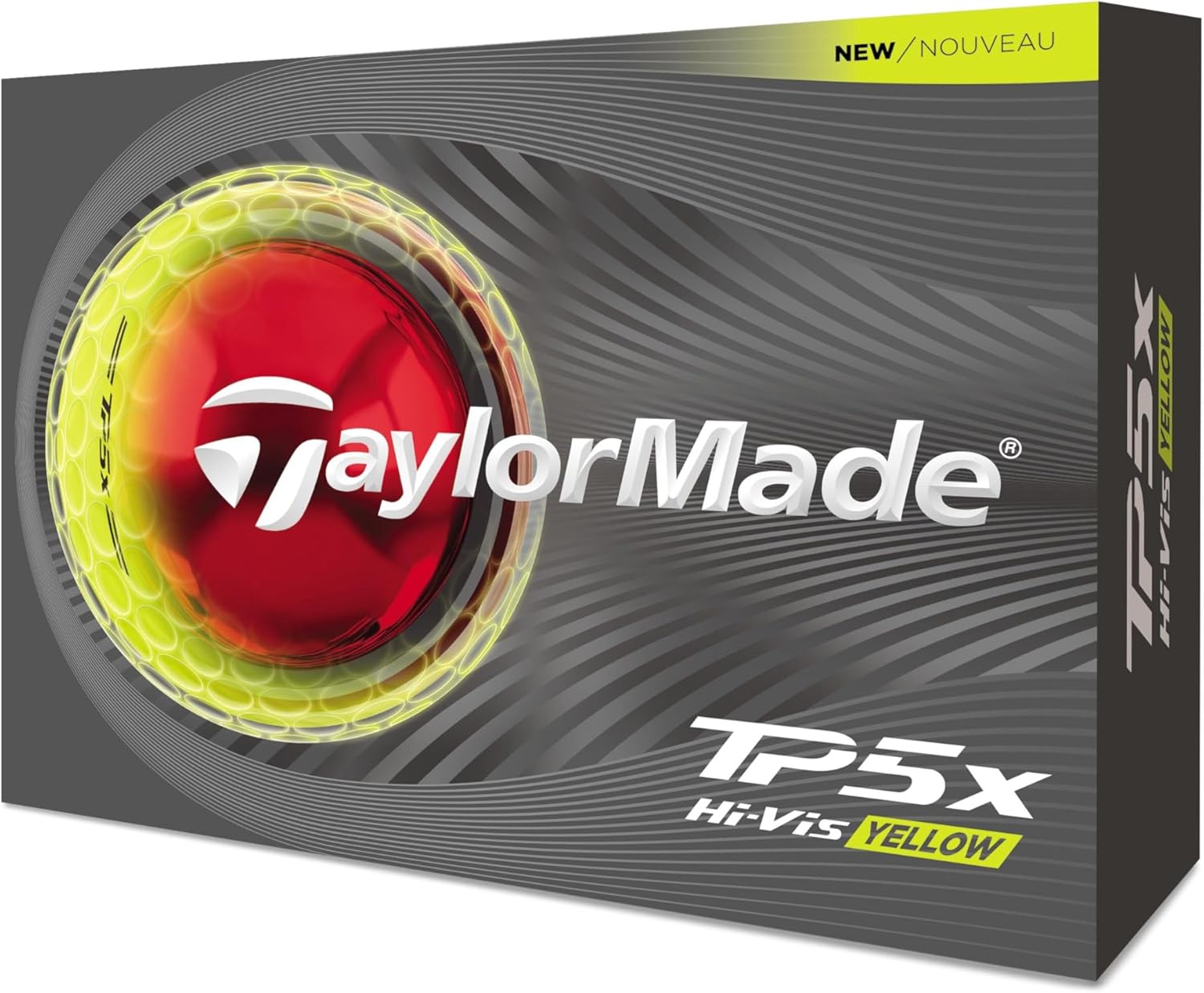 Taylormade TM26 TP5x YLW JPN dz Teepee Five X Yellow Golf Ball 2026 Yellow