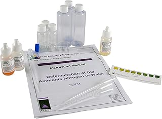 Portable Ammonium Nitrogen Concentration Water Testing Kit - Materials for 40 Tests