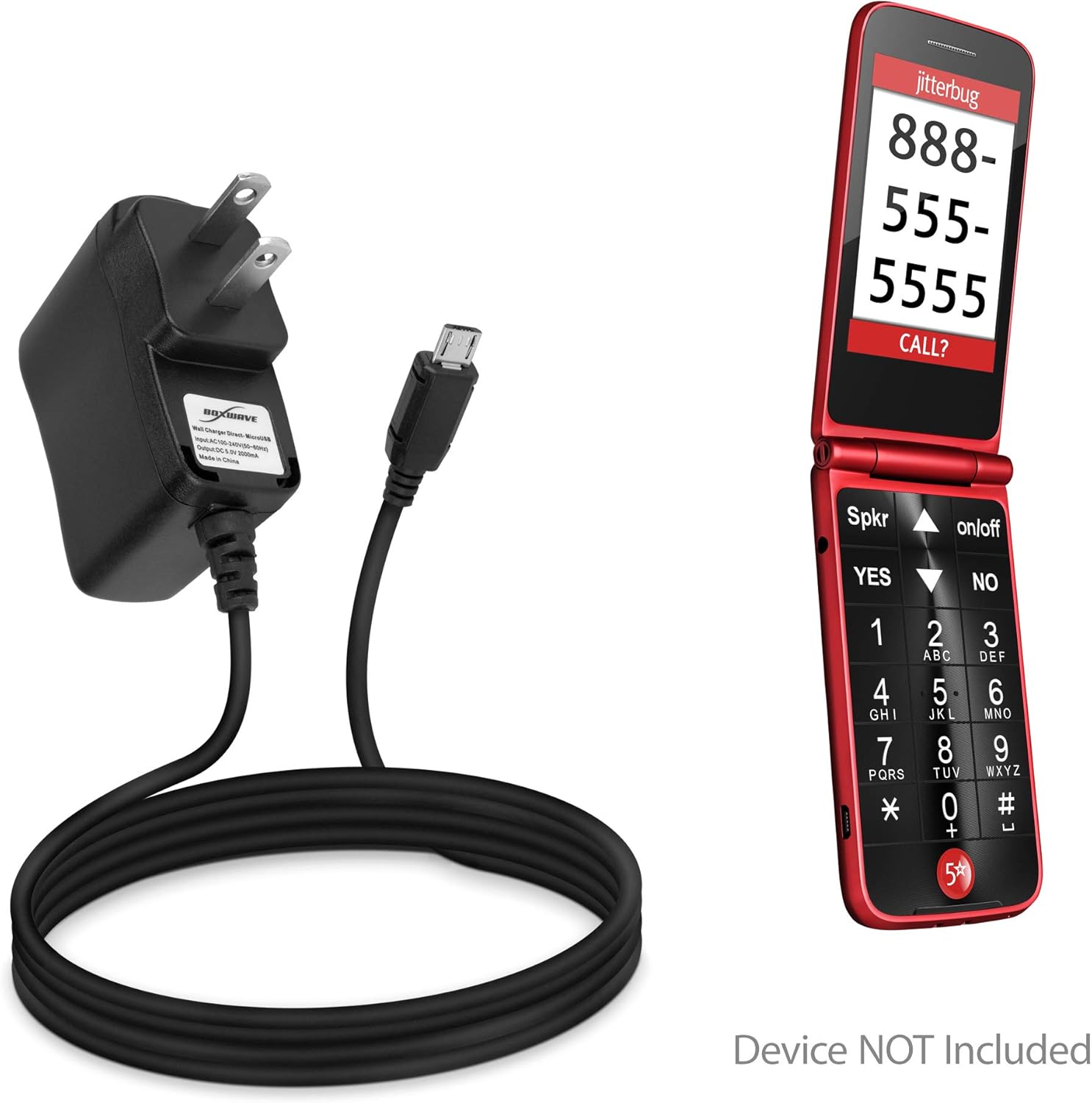 jitterbug flip phone charger