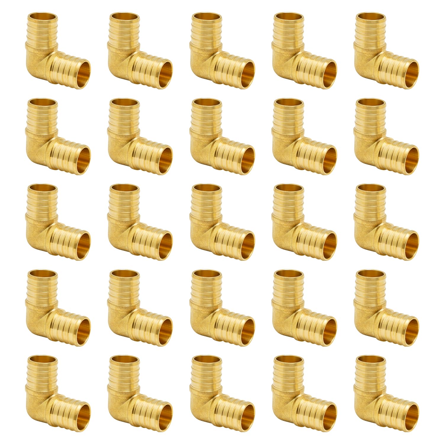 SUNGATOR 25-Pack 1 Inch PEX 90 Degree Elbow