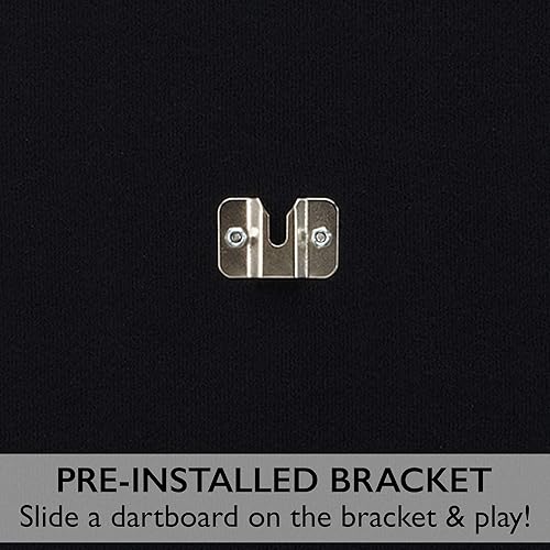 Miniatura 5 de Viper - Tablero de dardos con marco de madera, acabado de caoba oscura