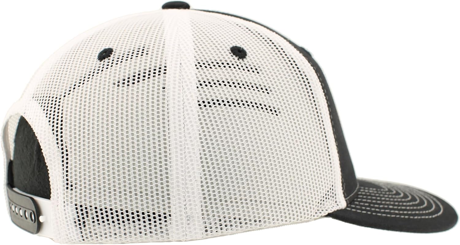 Tennessee Volunteers NCAA Officially Licensed Trucker Hat Dakota Switchback Patch Black White - Image 6