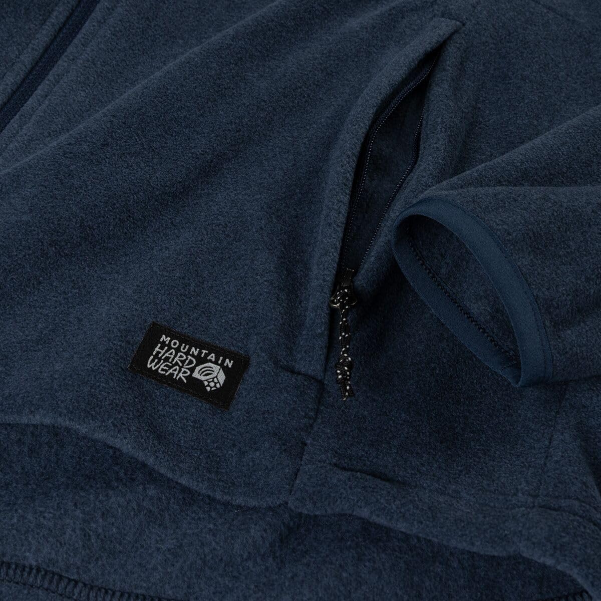 Mountain Hardwear, Oakoram Fleece Full-Zip Jacket - Women's, Outer Dark Heather, XL - Image 3