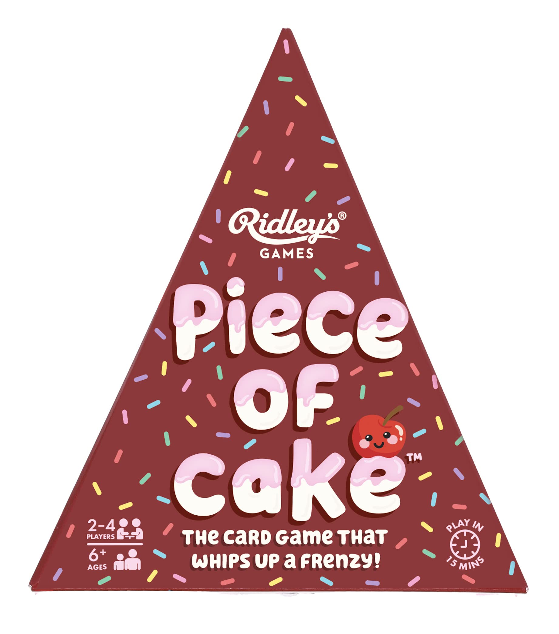 Ridley’s | Piece of Cake | Family Card Game | Ages 6+ | 2-4 Players | 15 Minutes Playing Time