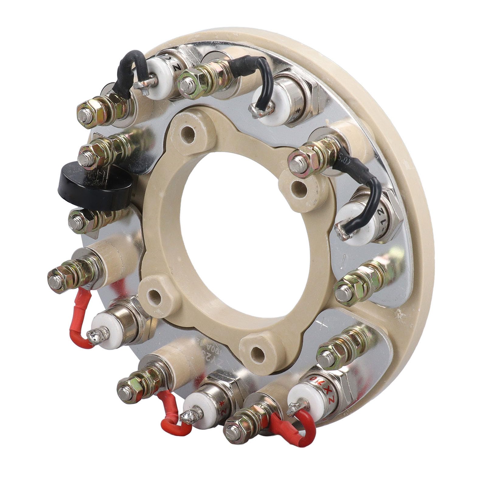 ViaGasaFamido Ruota del Raddrizzatore Anello Ad Circolare della Ruota del Ponte Raddrizzatore in Ottone per Uso Sostitutivo della Riparazione del Generatore di Componenti Elettronici del Generatore