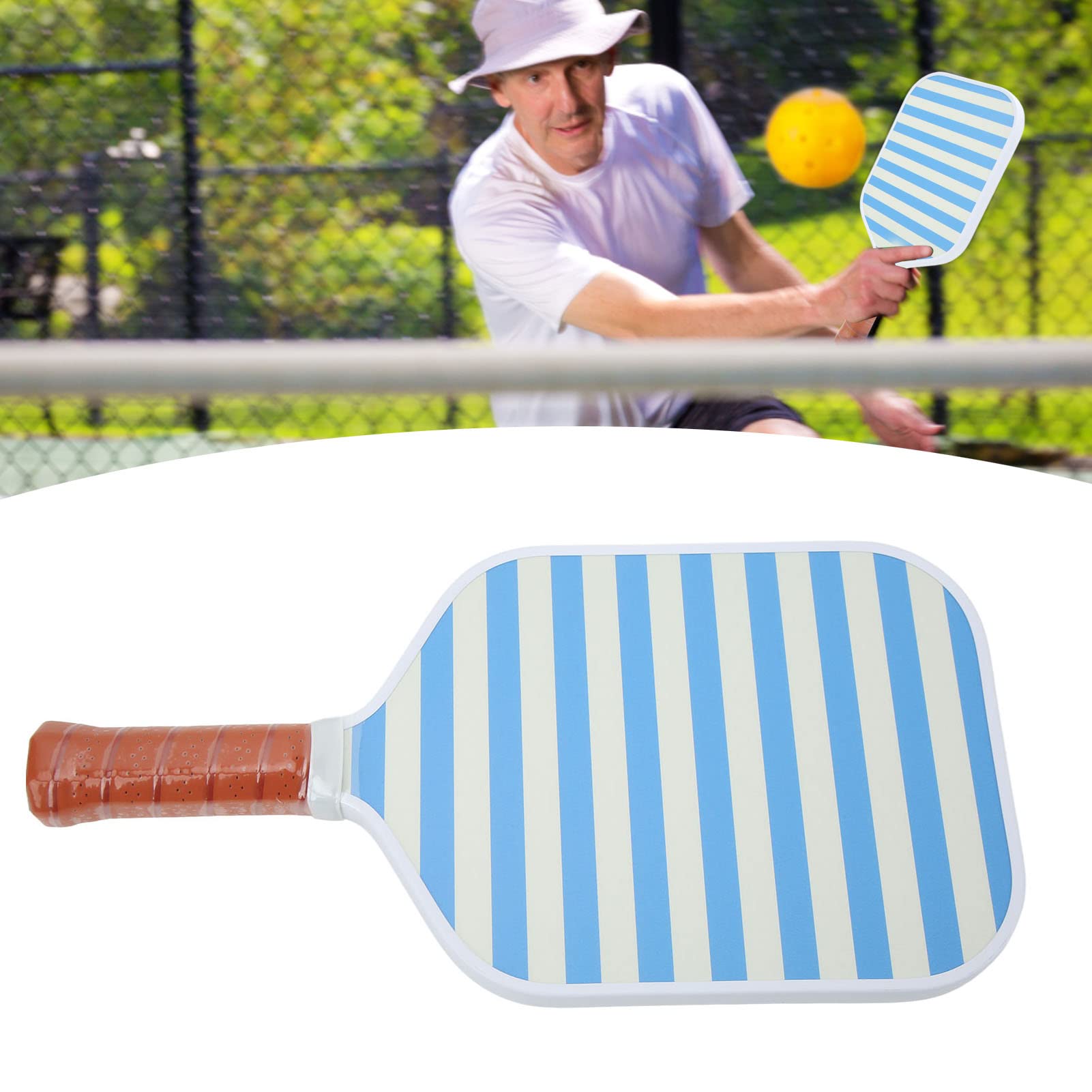Fiberglas-Ballpaddel, tragbar, weich, leicht, Fiberglas-Ballschläger für Sportler