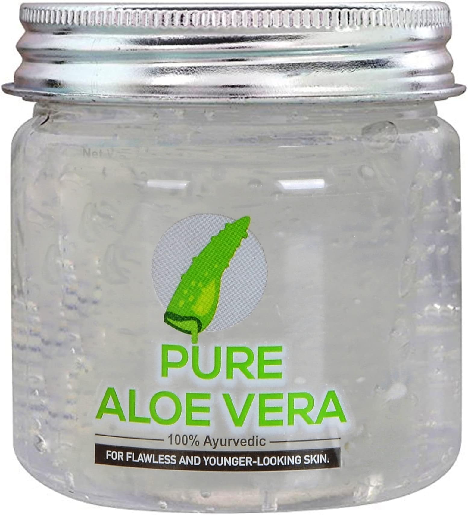 100% Natural and Pure Aloe Vera Gel for Acne, Face Scars, Glowing Skin and Hair Care (Non toxic), 230ml