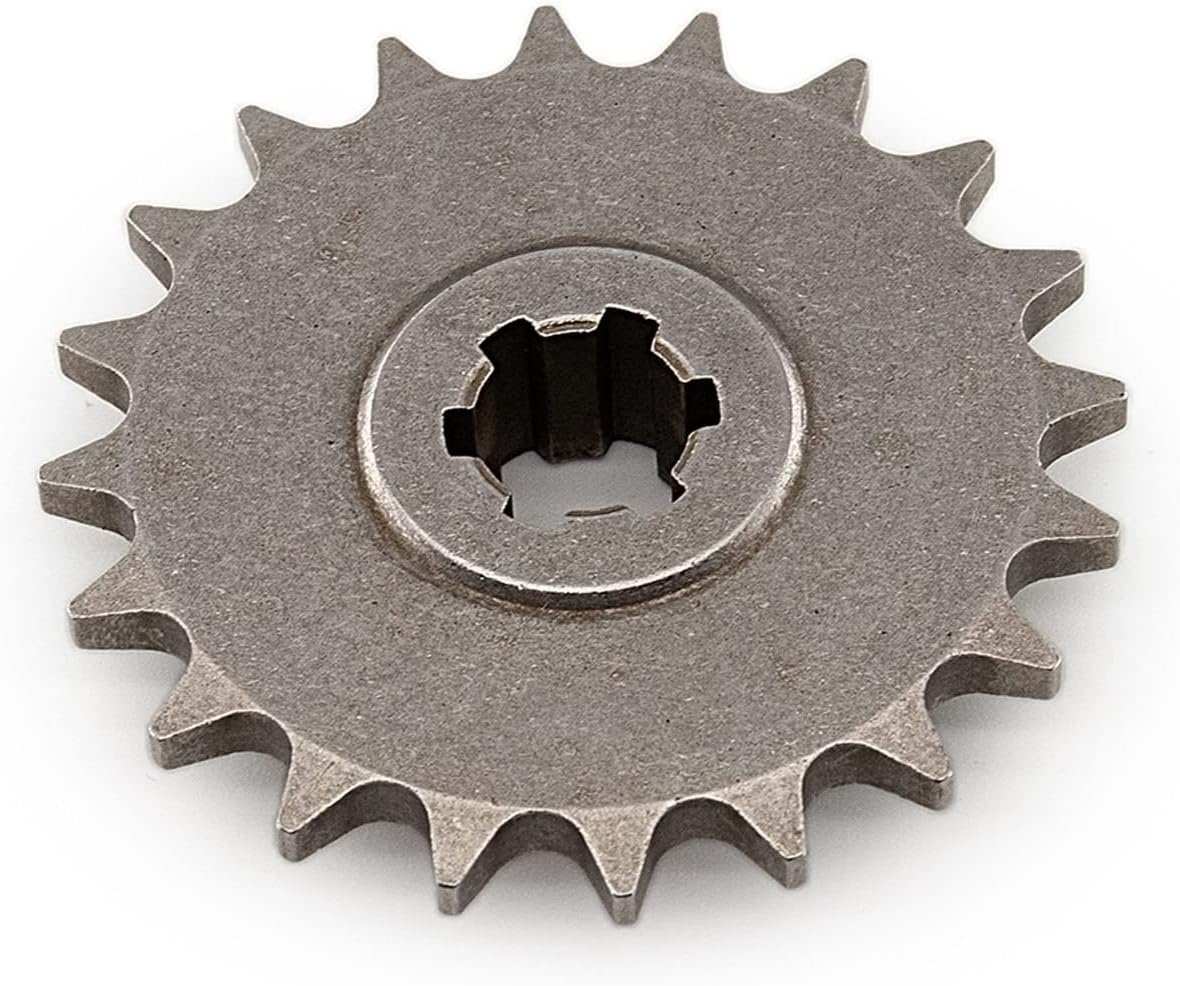 HSCTI Front Gear Box Sprocket T8F 11T 13T 17T 20T Pinion Sprocket Chain Cog Metal for 47cc 49cc Bike Moped Scooter (Color : T8F 20 T)