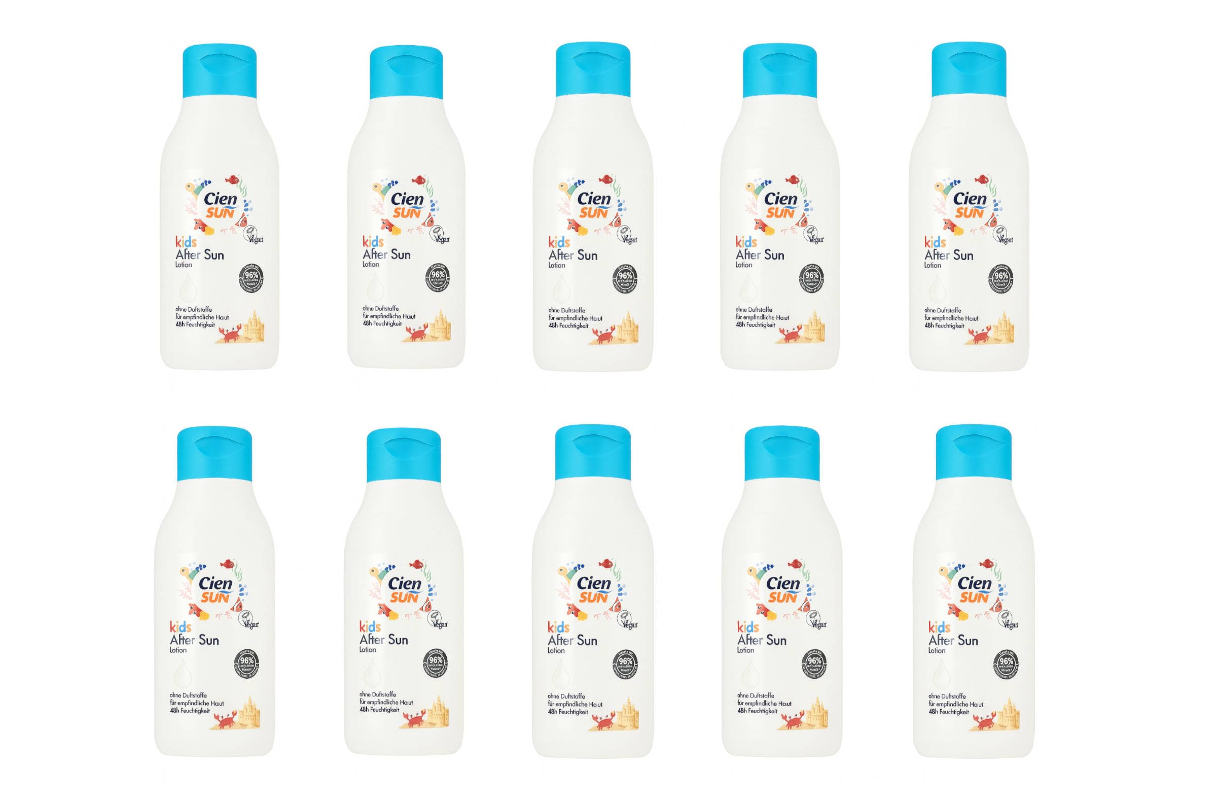 Cien Sun Kids After Sun Lotion 250 ml – kühlend beruhigend leichte Textur (10)