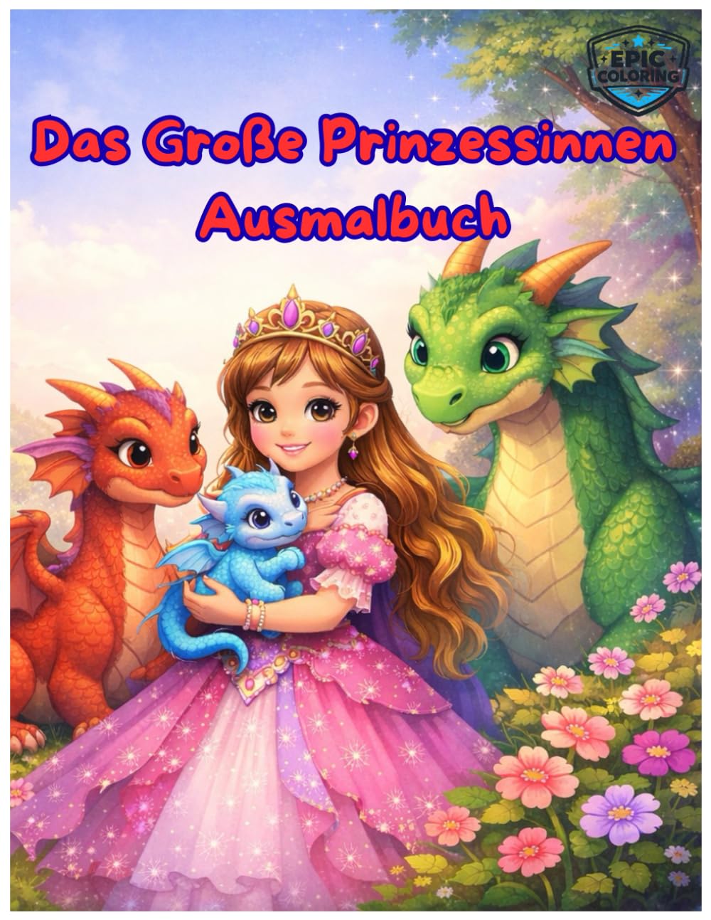 Das große Prinzessinnen Ausmalbuch