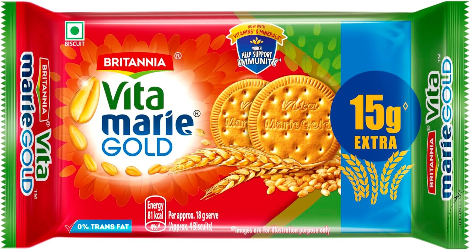 Britannia Vita Marie Gold Biscuits, 248g