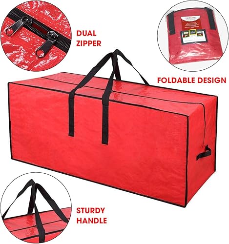 Miniatura 3 de Bolsa grande de almacenamiento para árbol de Navidad de 65 pulgadas de la marca Primode
