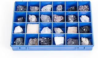 3B Scientific GmbH 1018443 Collection of 24 Rocks, Grade: 1 to 12