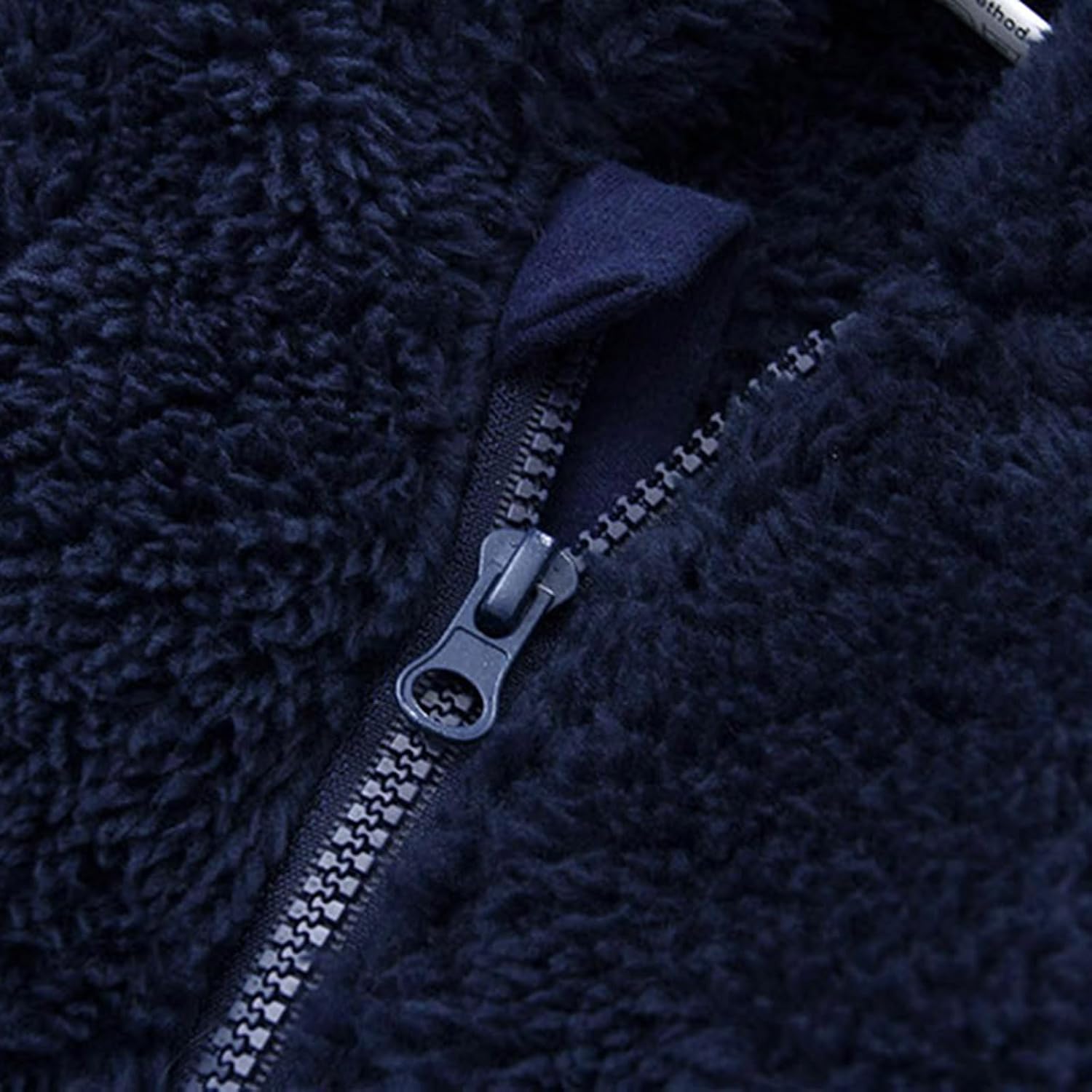 Newborn Baby Boy Girl Fleece Jumpsuit Snowsuit Long Sleeve Hooded Zipper Closure Coat Warm Winter Clothes